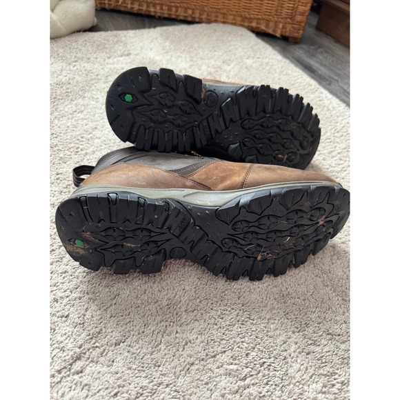 Timberland Men\'s Waterproof Hiking Boots Brown Leather Size 11W Trail Shoes main image 5